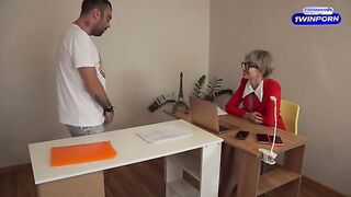 Curious Boss Shares a Steamy Moment with Her Employee (Episode 2) - Starring Melissa Benz