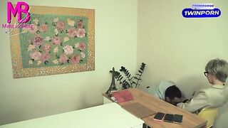Steamy Office Encounter: Boss Takes Charge in Episode 4 with Melissa Benz