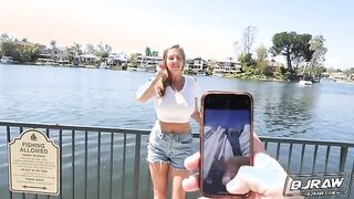 Annie King Gets Playful and Covered in Fun!