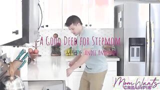 Curvy Stepmom Andie Anderson's Wild Encounter with Her Stepson in Ripped Spandex - Season 5, Episode 1