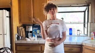 Stepmom Surprises Herself with an Unexpected Adventure in the Cabin!