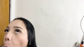 Seductive Stepmom Teases with Her Curves While Searching the Closet