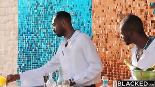 Brandi Love's Hotel Adventure: A Boss Lady's Wild Encounter with Two Charismatic Partners