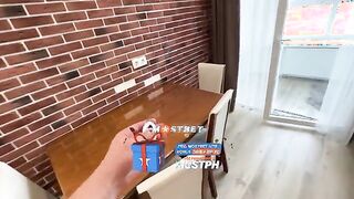 Stepmom in a Tight Dress Can't Find the Remote for Her Secret Toy!