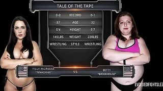 Betty Brickhouse Takes on Tilly McReese in an Epic BBW Showdown!