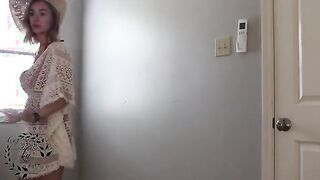 Indulging in Fantasy at a Clothing-Optional Retreat: A Steamy Encounter with My Step-Sister! Tags: KingAuraTV, big natural boobs, milf, role play, stripping, big oiled tits.