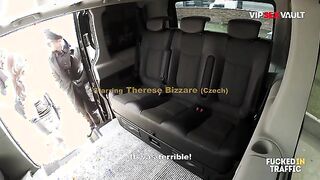 Therese Bizarre's Wild Backseat Adventure with a Charming Driver - VIP SEX VAULT