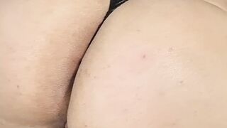 Curious Wife Teases with Her Big Beautiful Backside