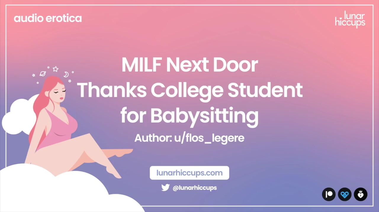 Wholesome ASMR: Newly Divorced Neighbor's Gratitude for College Babysitter