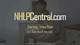 Tracy Rose's Sensual Striptease and Playful Adventure with a Vibrating Toy