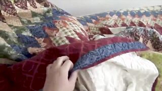 Stepmom & Son Cuddle & Fuck to Keep Warm - Virtual Mature Sex