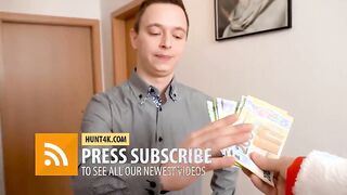 Jenifer Jane's cuckold husband watches her get fucked and swallows every drop