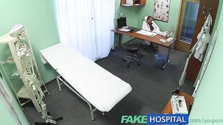 Naughty black-haired mom cheats on hubby with kinky doctor in fakehospital
