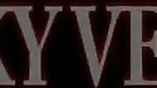 Vicky Vette pleasures her big tits & tight ass outside with anal toy