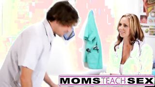 Step siblings cum hard while step sister and brother watch in awe