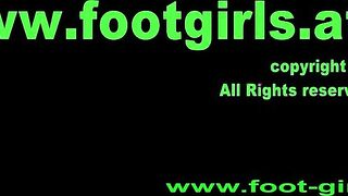 Get dominated by a kinky mistress as she licks and teases your soles