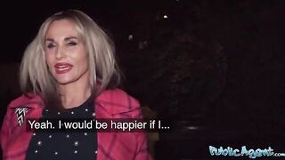 Laura Crystal & Denis Marti bang their GF's busty MILF in public