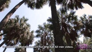 Watch Lacey Flashes Her Tits And Lifts Her Skirt Out In The Sun