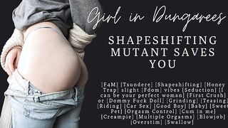 Watch Girl in Dungarees turn into the perfect woman for you - ASMR & kissing galore!