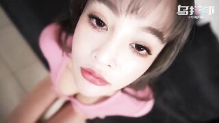 Watch my Japanese girlfriend get down and dirty with me while I smoke - Psychoporn