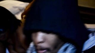 Newbie Ebony Bonnie Blaxxx gets her big boobs bouncing in hardcore doggystyle action