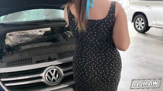 Natasha Nice gets her massive tits and mouth stuffed with a hard cock