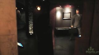 Andy San Dimas visits wax Museums and gets naughty with his GF