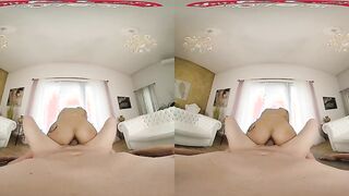 Candy Scott's intense anal experience in VR with her tattooed friend