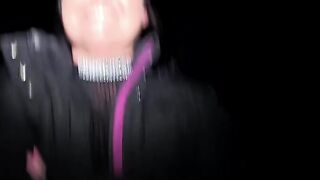 Diamond Blue returns for a wild doggy-style blowbang with anonymous cocks