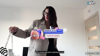 Saint Virgin Production gets her big ass rocked and cums hard