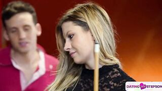 Petite Rebecca Volpetti Gives Daughter's BF the Deepthroat and Pussy Pleasure he Craves