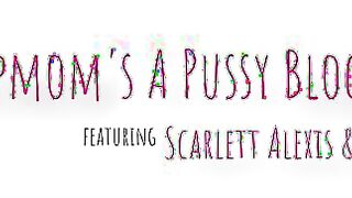 Crystal Clark & Scarlett Alexis engage in steamy threesome with glasses on