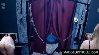 Wild anonymous Czech party with blonde babes in long hair, fucking hard and wild