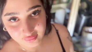 Naughty Niquuiok bangs her husband's Mechanic in POV sensual ride