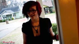 Watch Marci, the alternative Hottie, experience a vibrated orgasm while getting her clit rubbed!