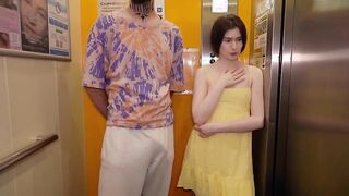 Hot Pearl caught cute and rough in the elevator by Chester_White