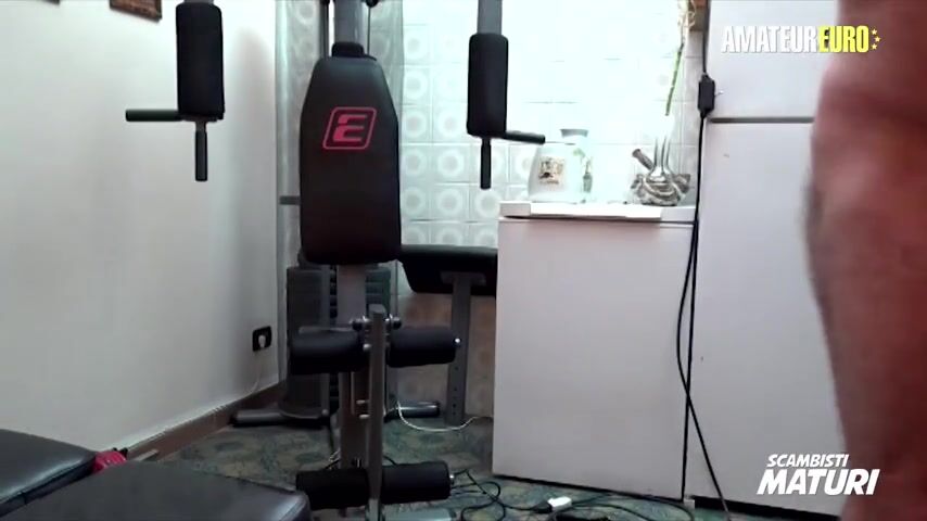 Watch Nadia L. get her tight Italian pussy drilled hard by a hung stud - a wild newbie!