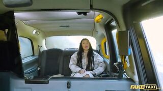 Sexy Nala's wild ride with a big-titted goth taxi driver