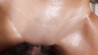 Azureskyfilms MILF Sandra gets her pussy and tight cunt shaved and fucked hard with creampie