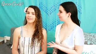 Behind the scenes with Sadie Sunstone and Lily Thot - A Lesbian Interview