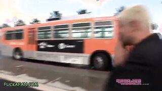 Porno Dan & Sara Jay team up to suck and fuck their own man