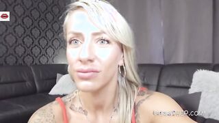 Harleen Van Hynten's Halloween prank goes wrong: MisSDEEP catches her in the act with a big fake dick!