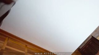 Stepson bangs stepmom and finally gets a girl - hotel room sex with a shaved pussy finish