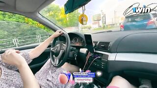 YanMachel's Russian slut of a friend talks dirty while shopping and getting naughty