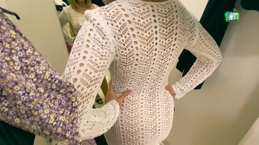 YanMachel's Russian slut of a friend talks dirty while shopping and getting naughty