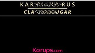 Karups Classy Cougar Karolina Rus Fingers Her Mature Pussy Solo