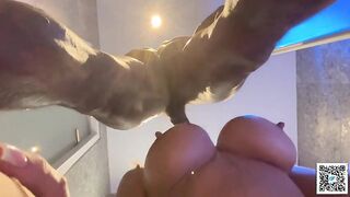 Ava Koxxx gets her tight pussy destroyed by Jason Luv's BBC and swallows every drop