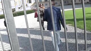 Italian MILF with black stockings gets her ass drilled and buggered in best-ever way