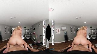 Lawson Jones & Taylor Vixxen team up to suck & fuck a lucky sports fan's big cock
