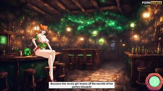 Watch the irish milf get naughty on St. Patrick's Day with a Porngame twist!